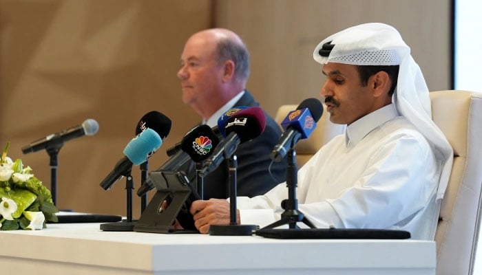 قطر سے جرمنی کو ایل این جی فراہمی کے معاہدے پرعمل درآمد سال 2026 میں شروع ہوگا— فوٹو: رائٹرز
