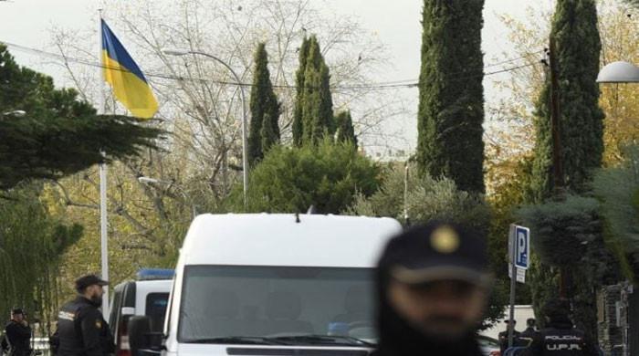اسپین میں یوکرینی سفارت خانے میں لیٹر بم دھماکہ