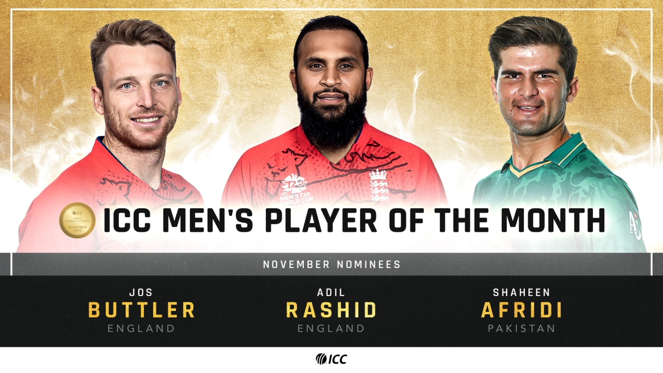 ICC Player of the Month nominations announced, including Pakistani cricketers
