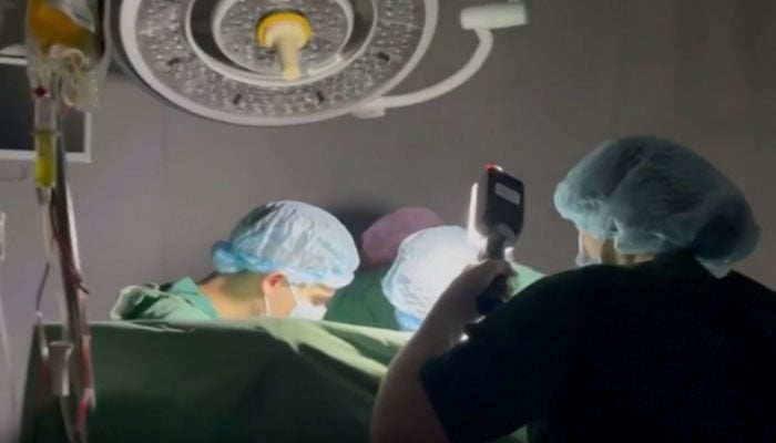 Since the November attack, 10 open-heart surgeries have been carried out at the Kyiv Heart Institute, external media/photo courtesy of the BBC.