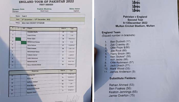 ملتان ٹیسٹ : پاکستان کیخلاف انگلینڈ کی بیٹنگ جاری، ابرار کے7 شکار