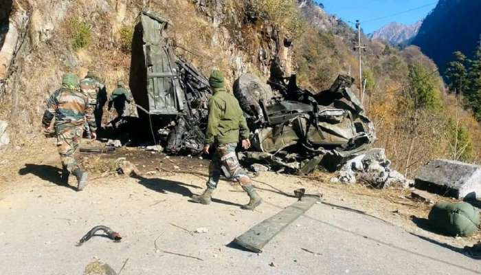 The accident took place in the northern region of Sikkim state, where an Indian army truck fell down a high gorge in Zima area: Indian media / Photo Indian media