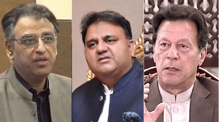 توہین الیکشن کمیشن کیس: عمران خان، فواد اور اسد عمر کے وارنٹ جاری