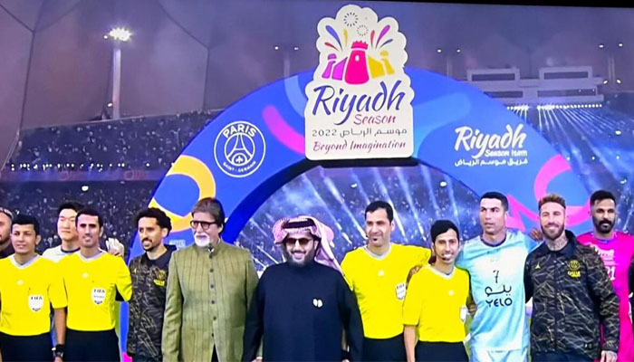 Big B Amitabh Bachchan was also invited in the friendly match in Riyadh, Saudi Arabia / file photo