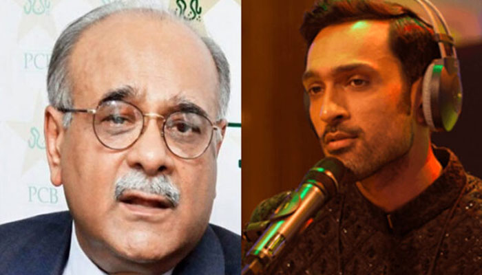 لاہور میں پی ایس ایل 8 کے شیڈول کے اعلان کے دوران پریس کانفرنس میں نجم سیٹھی نے کہا کہ علی سیٹھی کو بھی اس بات کا افسوس ہے— فوٹو: فائل