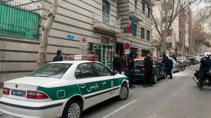 تہران میں آذری سفارتخانے پر حملہ، سکیورٹی چیف ہلاک