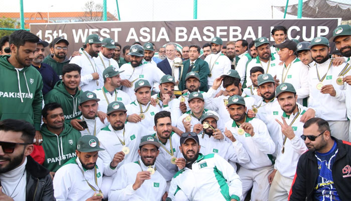 فوٹو: پاکستان بیس بال فیڈریشن