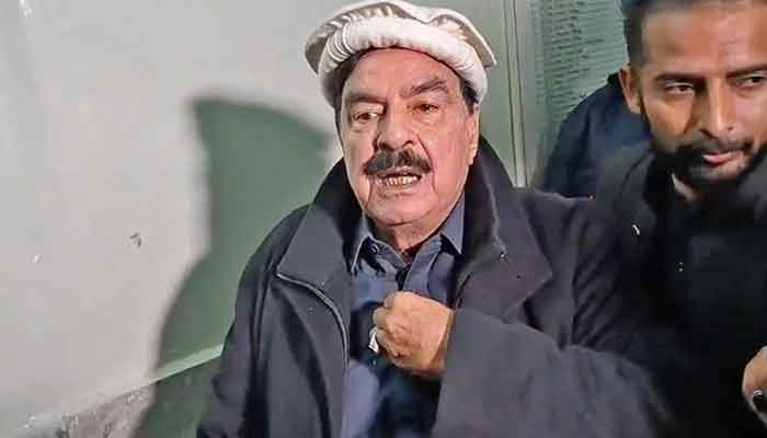 Sheikh Rasheed's voice match test done, photogrammetry test pending, further physical arrest: Investigating Officer.  Photo file