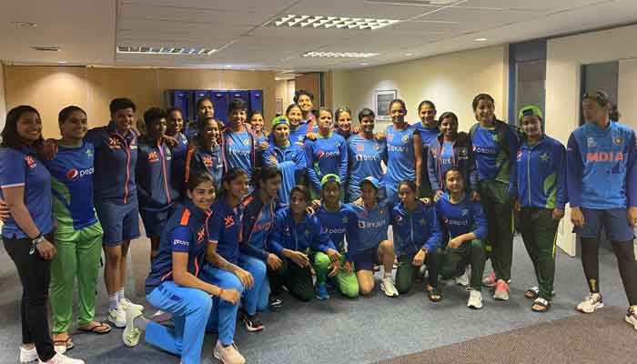 The players of both the teams appreciated each other's game and the players also chatted with each other.  Photo PCB