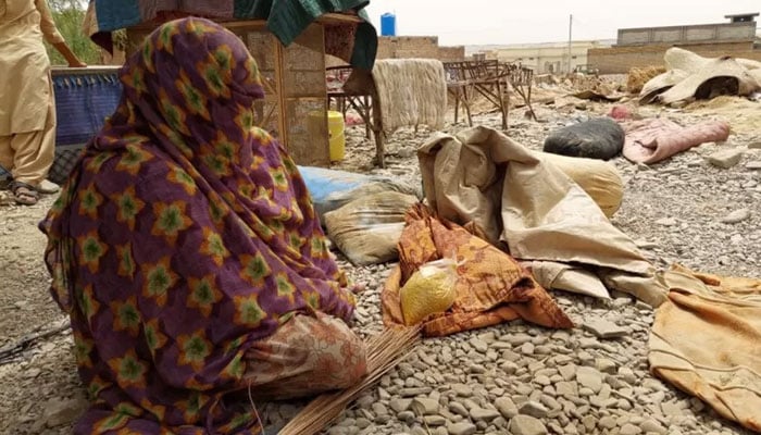 بلوچستان میں گزشتہ سال جون سے اگست کے دوران مون سون بارشوں اور سیلابی ریلوں نے بڑے پیمانے پر تباہی مچائی/ فائل فوٹو