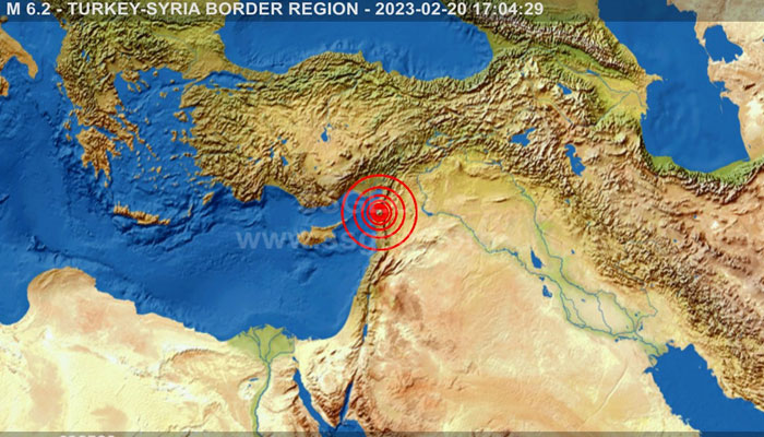 پیر کو ترکیہ اور شام میں زلزلے سے 3 افراد ہلاک جبکہ 600 سے زائد زخمی ہوگئے۔—فوٹو: فائل