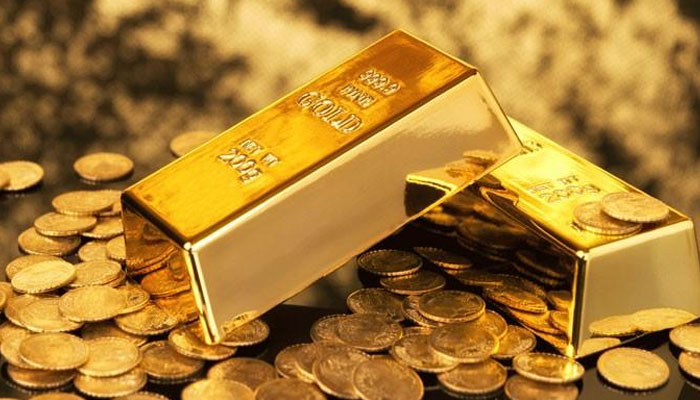The value of gold in the world exchange is 1840 dollars per ounce with an increase of 8 dollars - Photo: File