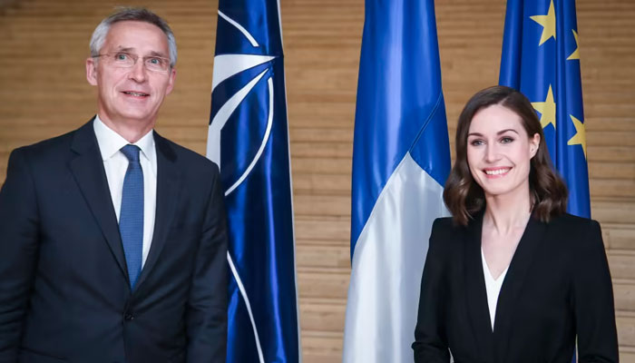 Talking to the media along with Finland's Prime Minister Sanna Marin, the NATO chief said that Finland and Sweden have implemented the Madrid Trilateral Agreement, now it's time to welcome them to NATO — Photo : file