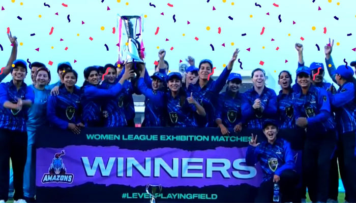 In the first match of the series, Superwoman won, while in the second match, the Amazons tied the series at 1-1 — Photo: PSL 8