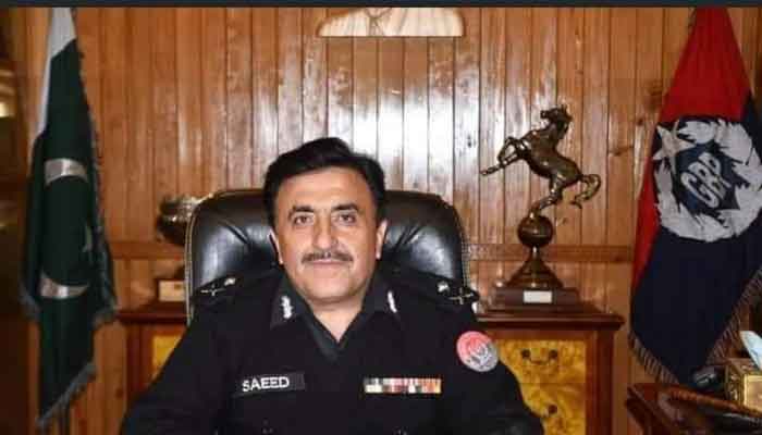 IG Gilgit-Baltistan Muhammad Saeed has been directed to report to the Establishment Department.  Image file