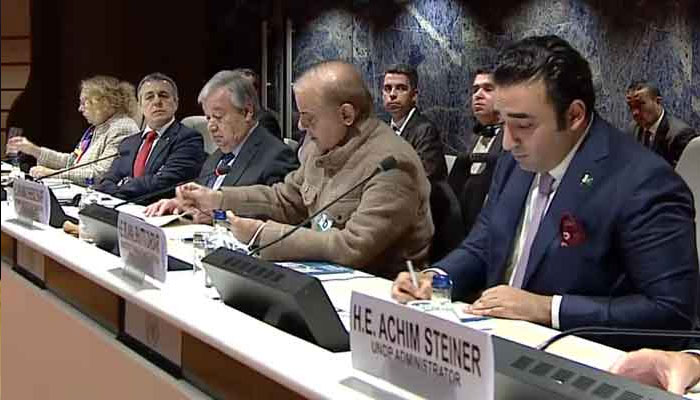 10.7 billion dollar financing was promised for Pakistan in 3 years in Geneva conference: Officials.  Photo file