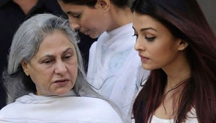Jaya Bachchan's reaction to the inappropriate conversation on Aishwarya Rai Bachchan and Madhuri Dixit's comparison in a Netflix show has also come out - Photo: File