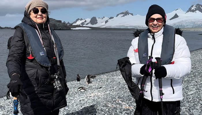 Ellie Hembe and Sande Haislap Travel Around the World in 80 Days—Photo: CNN