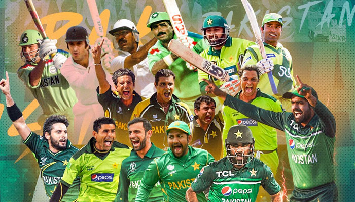 پاکستان کرکٹ ٹیم 500 ون ڈے میچز جیتنے والی دنیا کی تیسری ٹیم ہے— فوٹو: پی سی بی