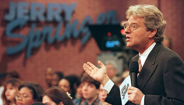 Legendary host Jerry Springer hosted his popular shows from 1991 to 2018 — Photo: File