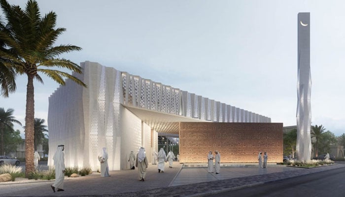 The design of the mosque will look like this / Photo courtesy of IACAD
