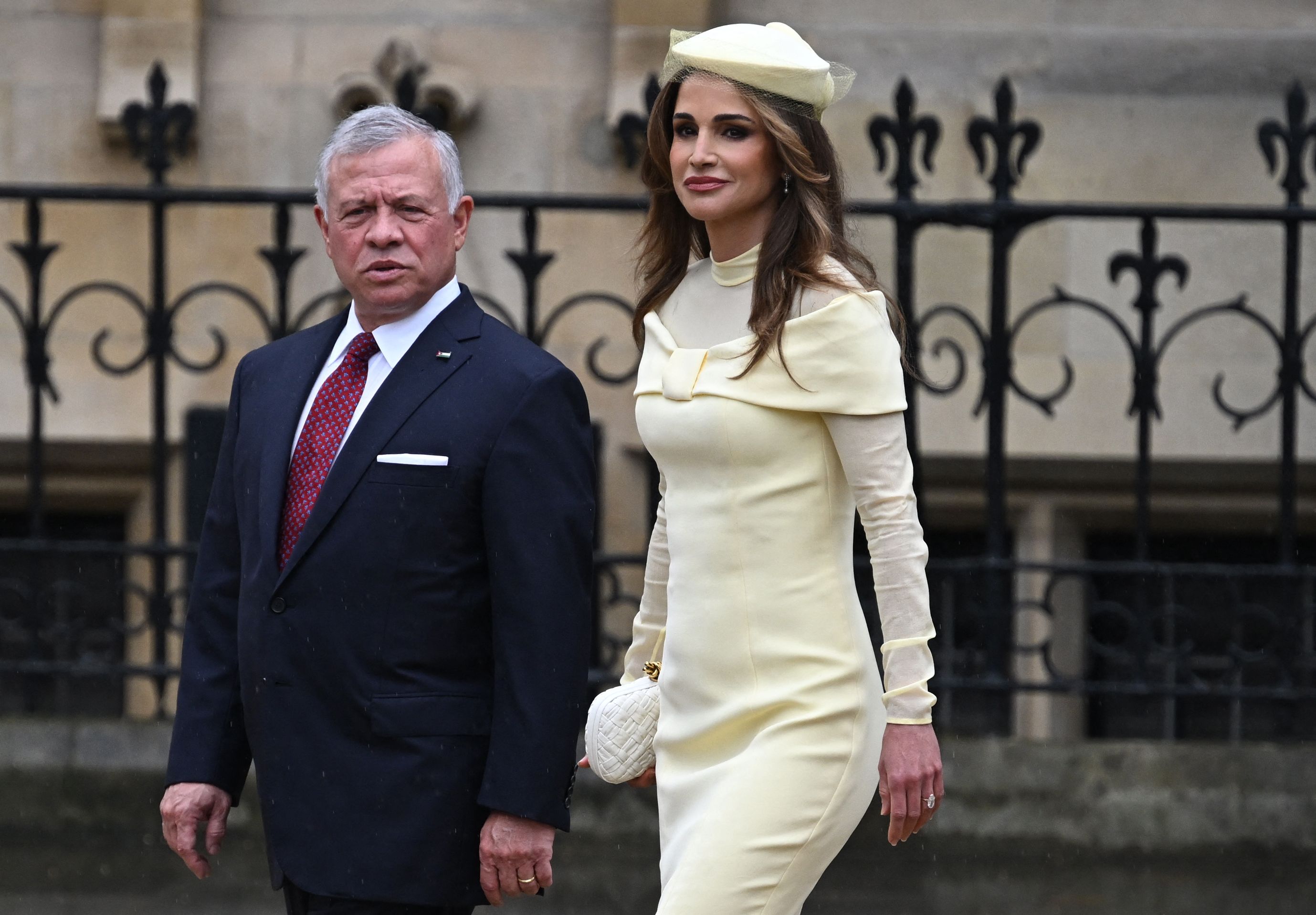 King Abdullah II of Jordan and his wife Rania Al Abdullah were also invited to the ceremony