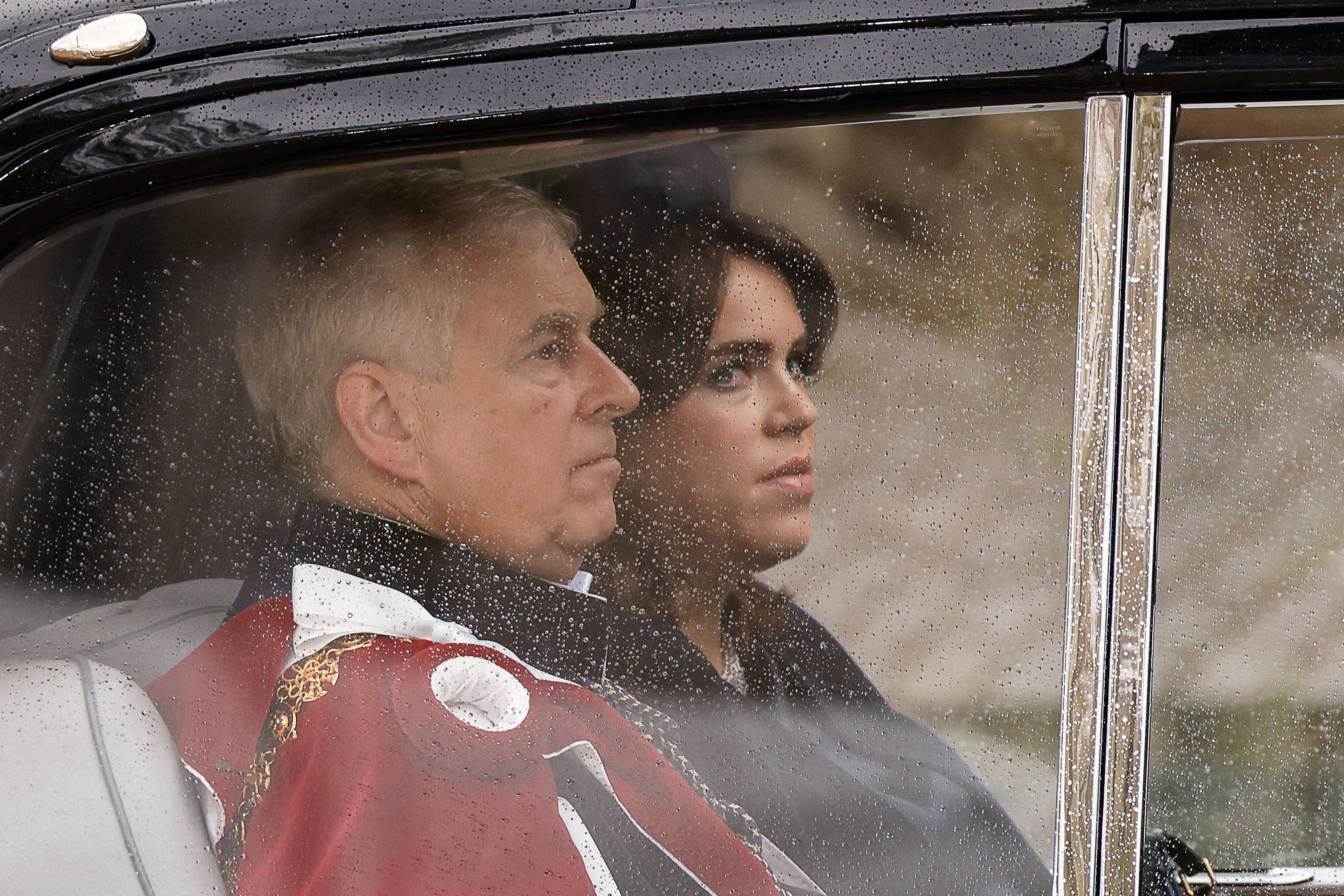 King Charles' younger brother Prince Andrew and his wife Princess Eugenie are coming to the coronation