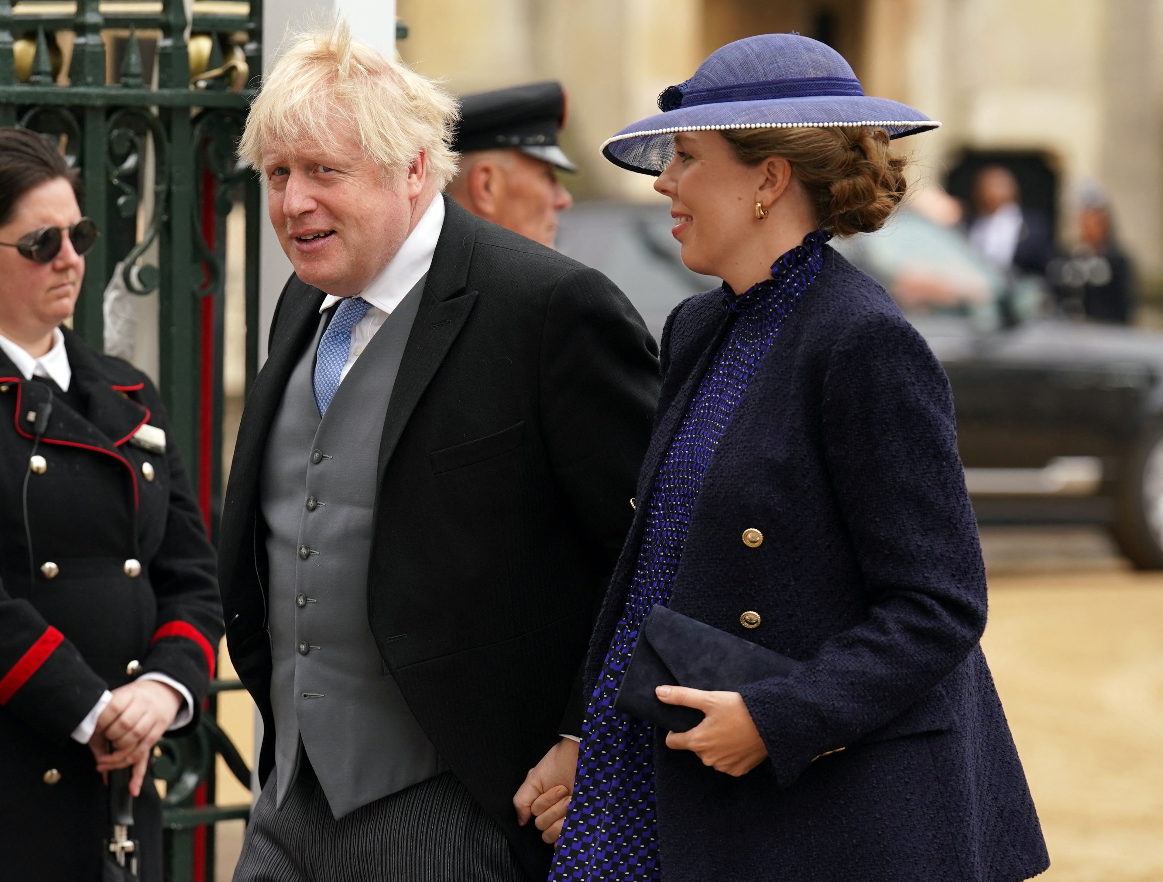 Former British Prime Minister Boris Johnson and his wife coming to the event