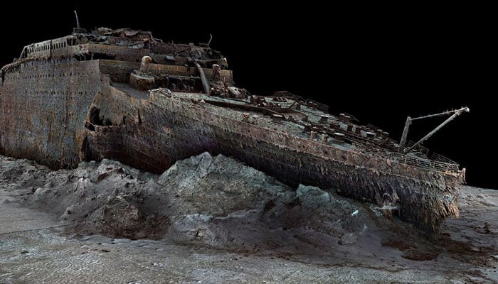 Over 700,000 images of the wreck were taken during this digital scan / Photo courtesy of MAGELLAN