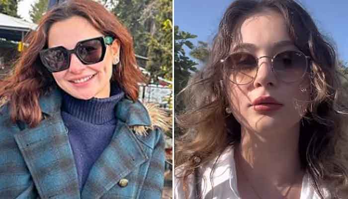 سوشل میڈیا صارفین ان ویڈیوز اور تصاویر پر حیرت کا اظہار کر رہے ہیں اور ان کا کہنا ہے کہ ترکیہ سے تعلق رکھنے والی خاتون پاکستانی اداکارہ ہانیہ عامر سے کافی مماثلت رکھتی ہیں— فوٹو: سوشل میڈیا