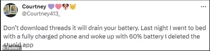 کیا تھریڈز  ڈاؤن لوڈ کرنیکے بعد فون کی بیٹری جلدی گِر رہی ہے؟ بچنے کا طریقہ جانیں