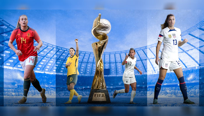 فیفا ویمن ورلڈ کپ 2023 کیلئے دفاعی چیمپئن امریکا، یورپی چیمپئن انگلینڈ اور جرمنی کو بھی مضبوط ٹیمیں قرار دیا جا رہا ہے— فوٹو: سوشل میڈیا