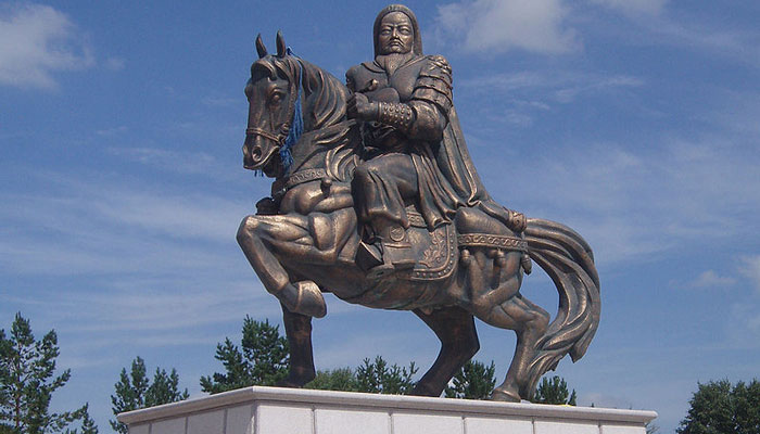چنگیز خان کا مجسمہ / فوٹو بشکریہ وکی پیڈیا