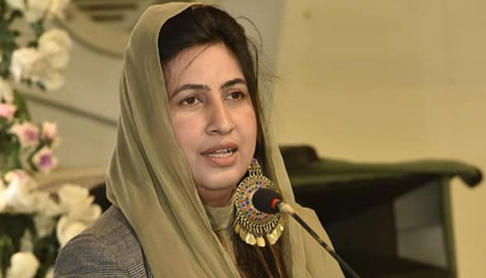 سمیرا ملک سابق وزیراعلیٰ پنجاب عثمان بزدار کے دور میں ترجمان حکومت پنجاب رہ چکی ہیں— فوٹو:فائل