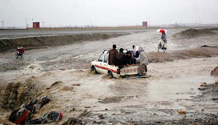 بلوچستان کے بعض مقامات پر موسلا دھار بارش سےبرساتی ندی نالوں میں طغیانی کا خطرہ ہے: پی ڈی ایم اے/ فائل فوٹو