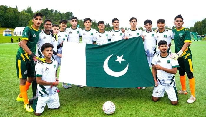 سیمی فائنل میں پاکستان نے بریمنیس کلب کو 2-0 سے ہرایا/ فوٹو سوشل میڈیا