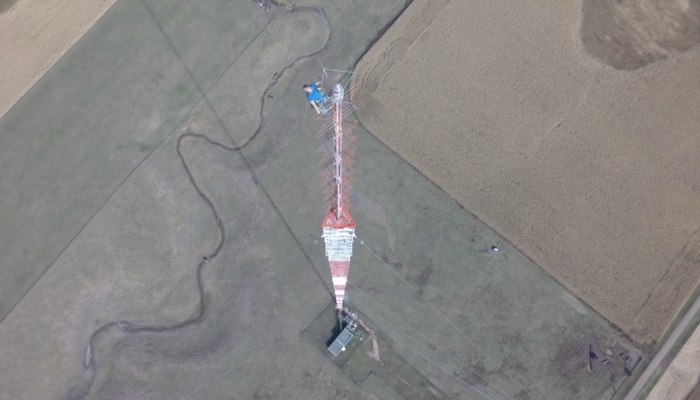 کیون اسکمڈٹ کو اپنا کام بہت پسند ہے / فوٹو بشکریہ Prairie aerial