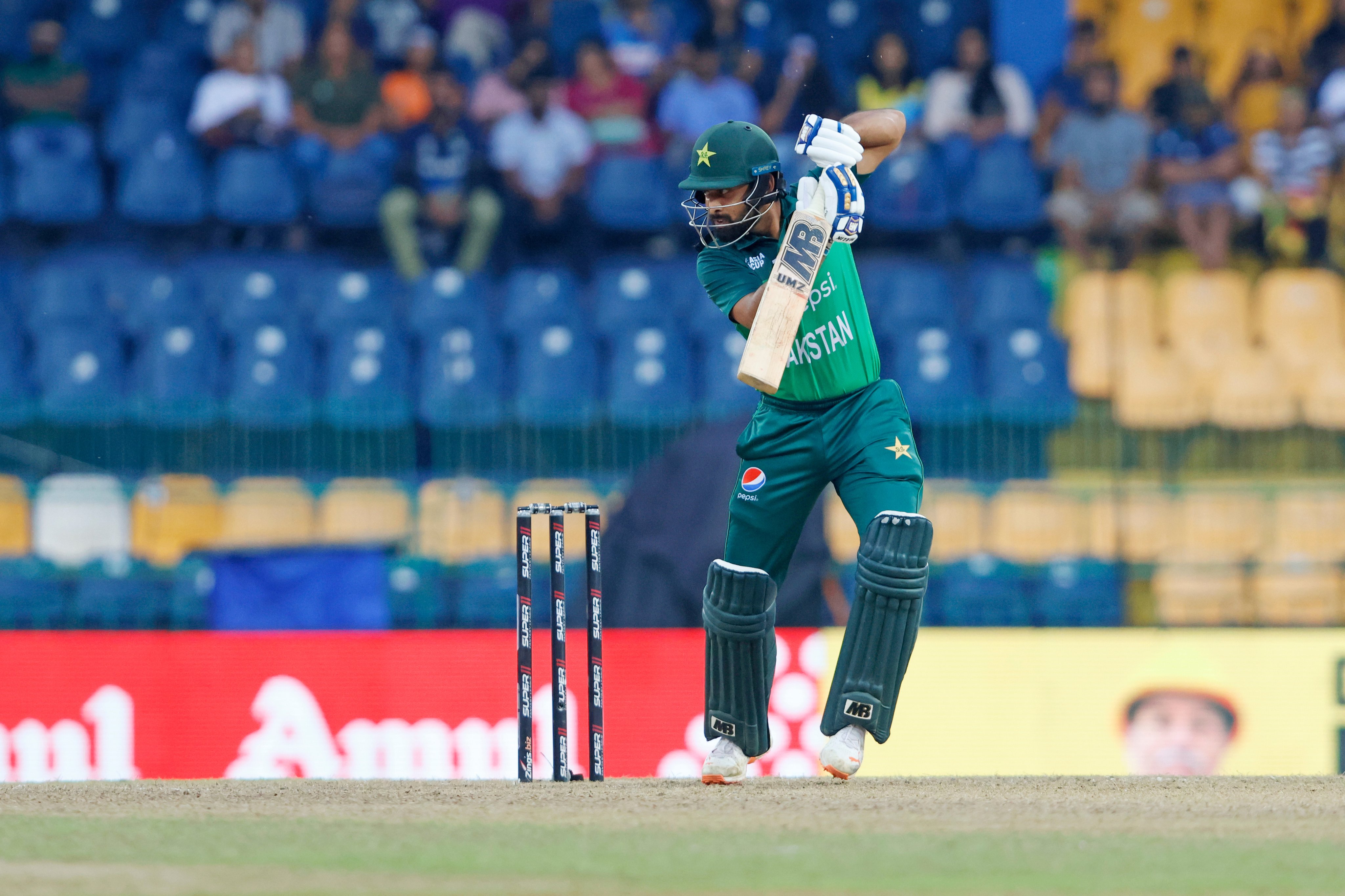 پاکستان نے سری لنکا کے خلاف ٹاس جیت کر پہلے بیٹنگ کا فیصلہ کیا۔--فوٹو: پی سی بی