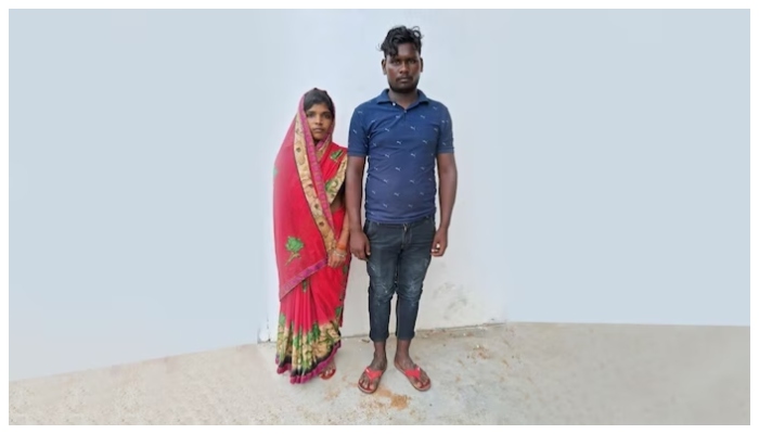 بیوی نے اپنے شوہر سے التجا کی کہ اسے اس کے عاشق کے ساتھ جانے دیا جائے، جس پر شوہر نے رضامندی ظاہر کرتے ہوئے ان کی شادی کرادی: پولیس__فوٹو: بھارتی میڈیا