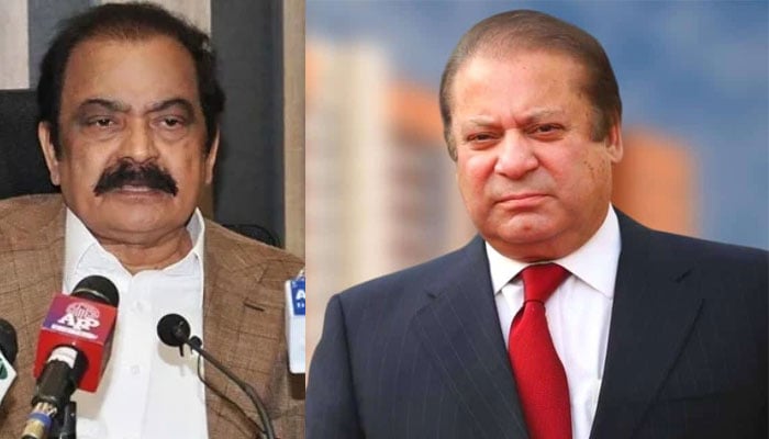 نواز شریف 21 اکتوبر کو مینار پاکستان پر ہی ن لیگ کے حتمی بیانیے کا اعلان کریں گے: رانا ثنا اللہ— فوٹو: فائل