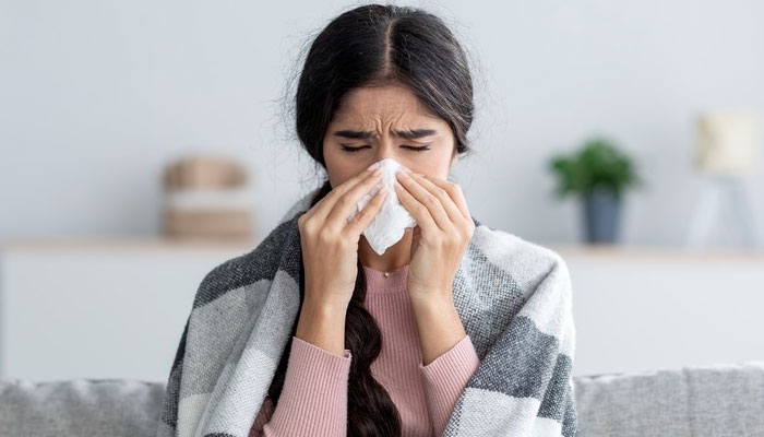 فلو کے شکار افراد بخار اترنے تک کم سے کم 24 گھنٹے گھر میں رہیں، کھانستے اور چھینکتے وقت ناک اور منہ کوڈھانپ لیں: محکمہ صحت کی عوام سے اپیل— فوٹو:فائل