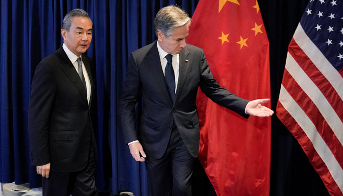 دوطرفہ تعلقات مزید مستحکم کرنے کیلئے پرامید ہیں، چین غلط فہمی کو کم کرنا چاہتا ہے: چینی وزیر خارجہ کی دورہ امریکا کے موقع پر گفتگو— فوٹو: فائل