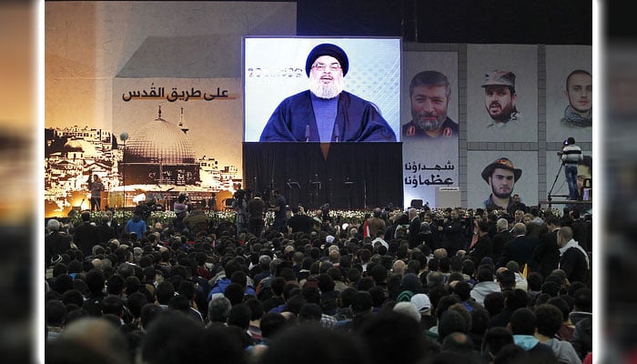 اسرائیل کے خلاف آپریشنز کی تعداد، حجم اور اہداف کی تعداد میں اضافہ ہوا ہے اور اس کے ساتھ ساتھ ہتھیاروں کی اقسام میں بھی اضافہ ہوا ہے: حسن نصر اللہ— فوٹو: فائل