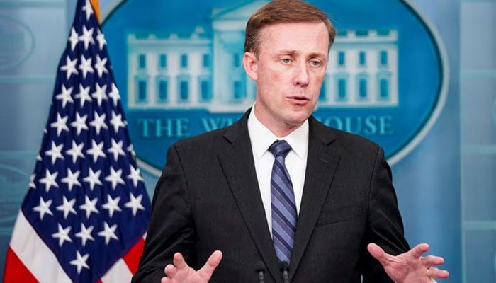 اسرائیلی افواج پر واضح کردیا ہے کہ غزہ کے اسپتالوں کے اندر آتش گیر ہتھیاروں سے لڑائی سے گریز کیا جائے: جیک سلیوان— فوٹو: فائل