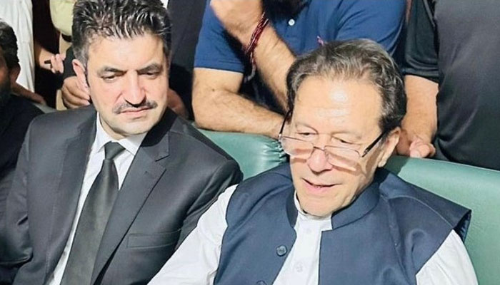 عمران خان کی انتخابات سے دستبرداری یا کسی اور رہنما کی نامزدگی کا ہرگز کوئی فیصلہ نہیں کیا گیا: پی ٹی آئی— فوٹو: فائل