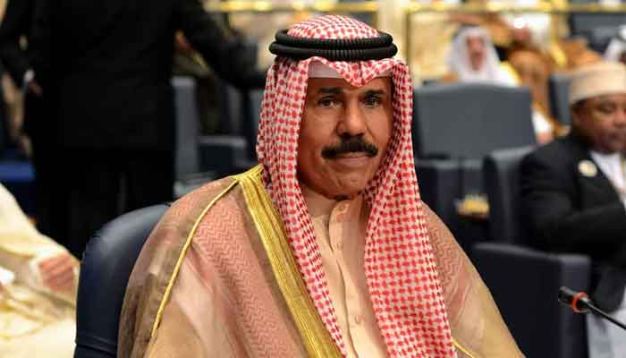 شیخ نواف الاحمد الصباح کی عمر 86 برس تھی اور یہ 2020 میں کویت کے امیر بنے تھے۔ فوٹو فائل