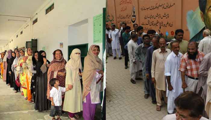ملک میں مرد ووٹرز کی شرح 53.87 فیصد جبکہ خواتین ووٹرز کی شرح 46.13 فیصد ہے: الیکشن کمیشن۔ فوٹو فائل