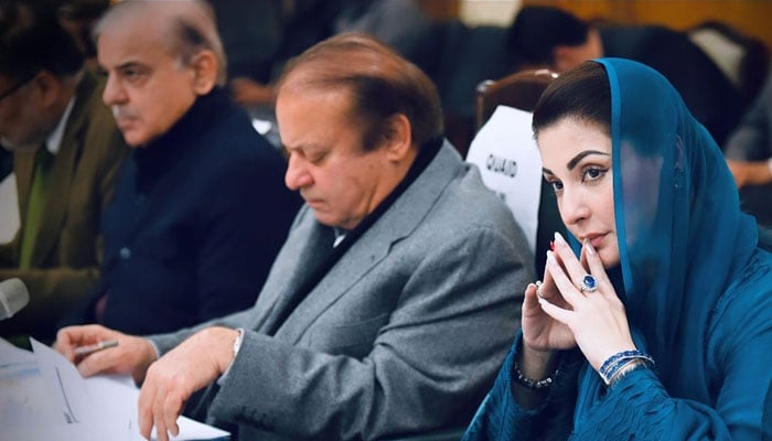 نوازشریف، شہباز شریف، مریم نواز اور حمزہ شہباز کے کاغذات نامزدگی حاصل کرلیے گئے ہیں— فوٹو:فائل