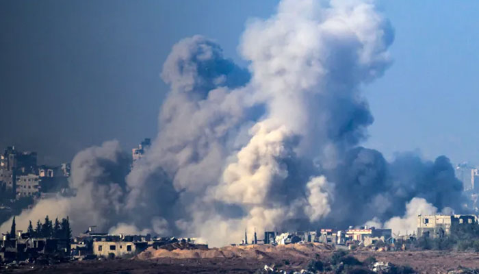 اسرائیلی فورسز نے رات گئے مشرقی غزہ کے ضلع زیتون میں شیلنگ کی جس کے نتیجے میں متعدد فلسطینی شہید اور زخمی ہوئے: عرب میڈیا/ فوٹو اے پی