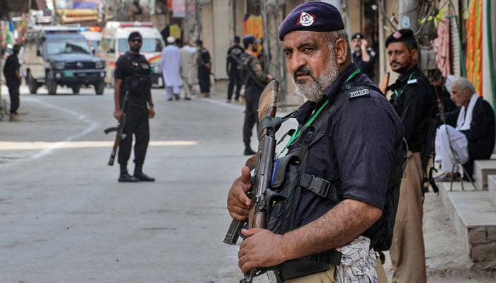 شدت پسند جمعہ خان خوڑ کے قریب حملے کے لیے پوزیشن تلاش کر رہے تھے: پولیس/ فائل فوٹو